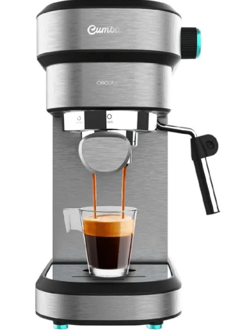 Cecotec Cafelizzia 890 Gray Cafetera Espresso 20 Bares Acero Inoxidable