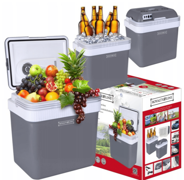 Refrigerator car touristic 25l portable 12v 230v cooling heating