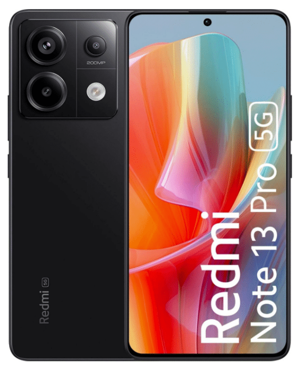 Redmi Note 13 Pro 5G Midnight Black 8GB RAM 256GB ROM